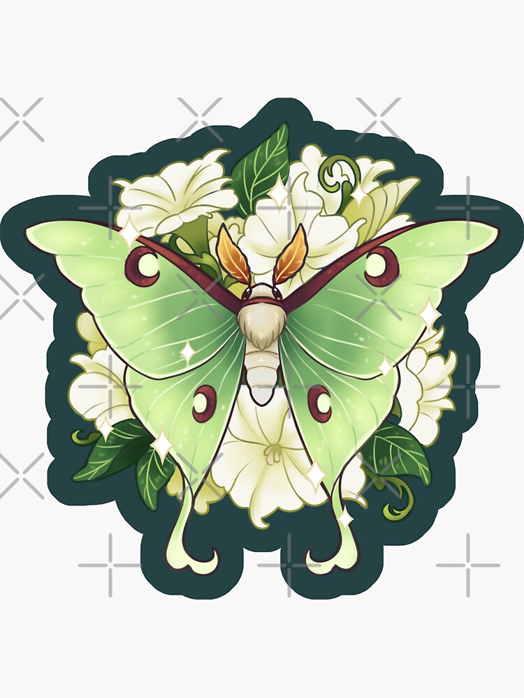 TWILIGHT MOTH Sticker