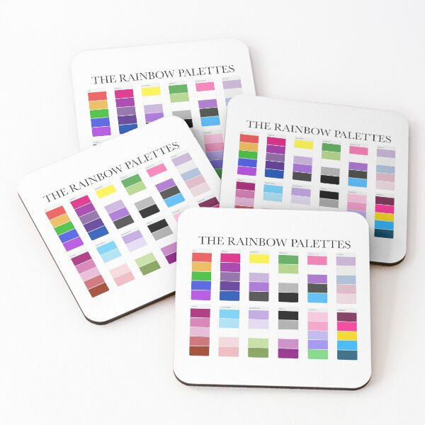 Item preview, LGBTQ+ Color Palettes designed and sold by Lauren Cuppy.