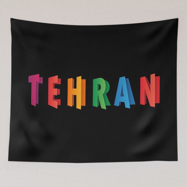 Item preview, Colourful Tehran designed and sold by ArtEntwined.