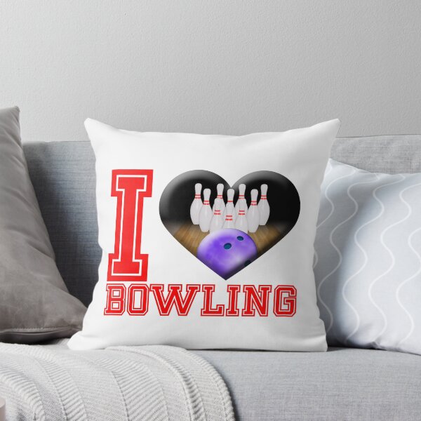 Item preview, I Love Heart Ten Pin Bowling designed and sold by iheartsport.