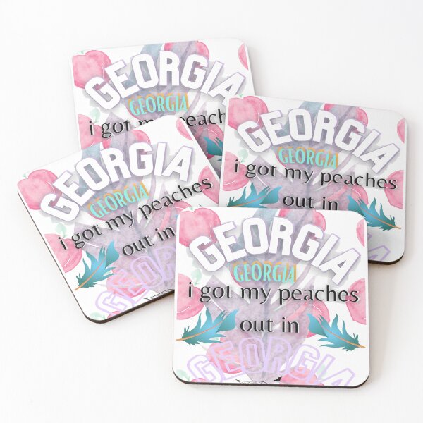 Item preview, I GOT MY PEACHES OUT IN GEORGIA  designed and sold by Flirt-Teez.