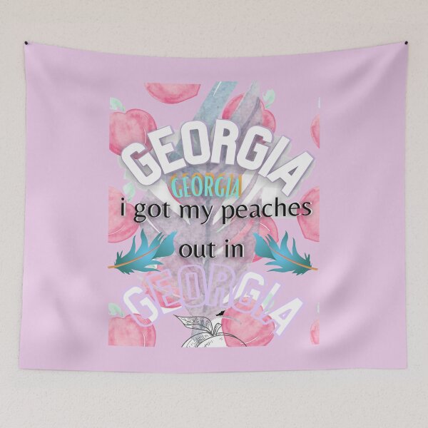 Item preview, I GOT MY PEACHES OUT IN GEORGIA  designed and sold by Flirt-Teez.