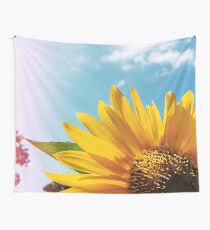 Summer Sunflower Wall Tapestry