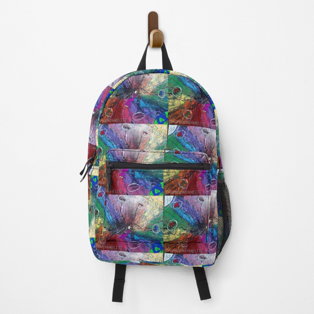 Item preview, Backpack designed and sold by Rainbowpixie.