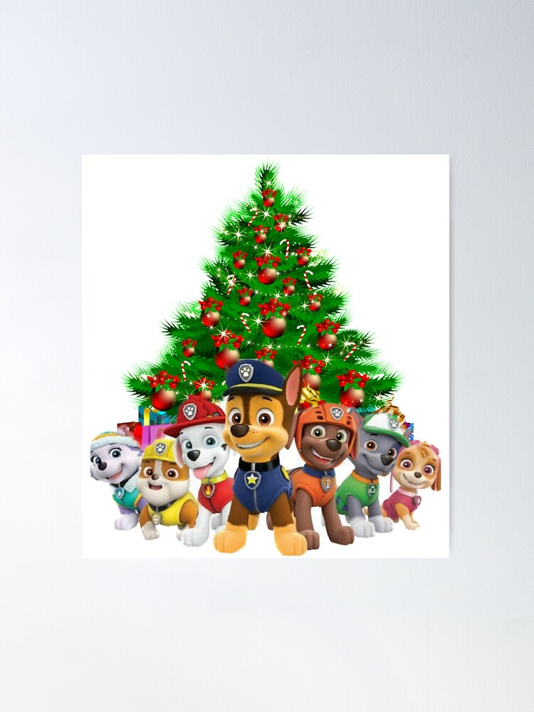Póster for Sale con la obra «Patrulla Canina Ryder Chase Rubble Skye The  Mighty Halloween Christmas» de PawPatrolBDuong