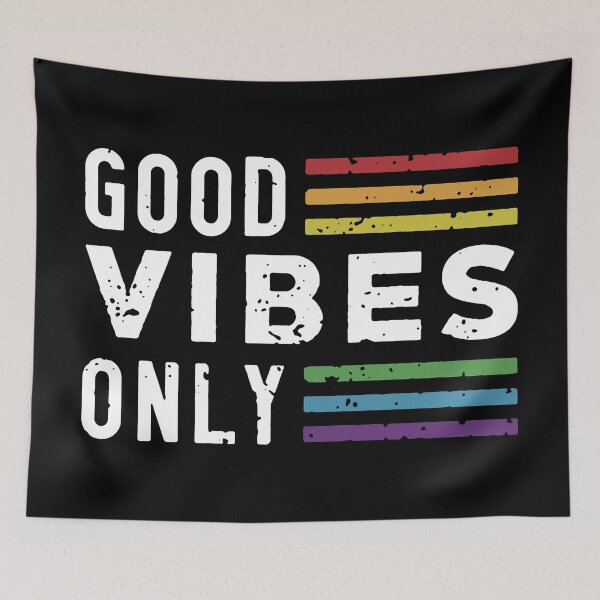 Item preview, Good Vibes Only designed and sold by BorderlineComb.