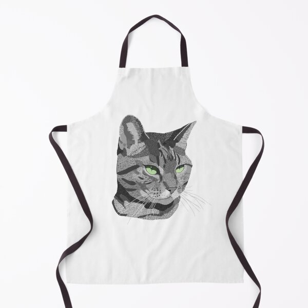 Item preview, Black and White Tabby Cat designed and sold by NaomiiiC.