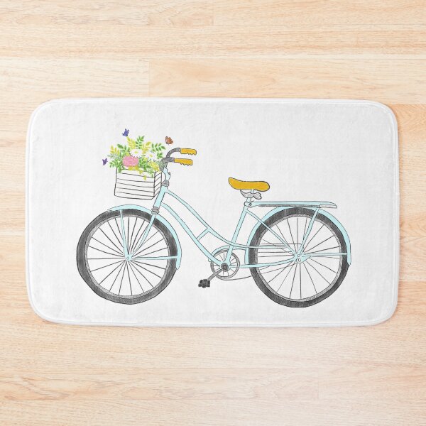 Item preview, Flowers, butterflies, and a bicycle  designed and sold by sarahhangelicaa.