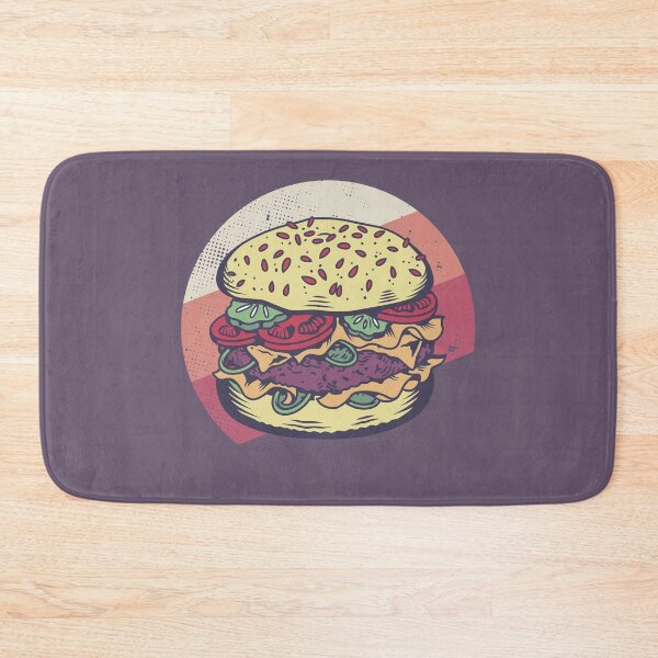 Item preview, The Big Burger Retro Vintage designed and sold by Udens.
