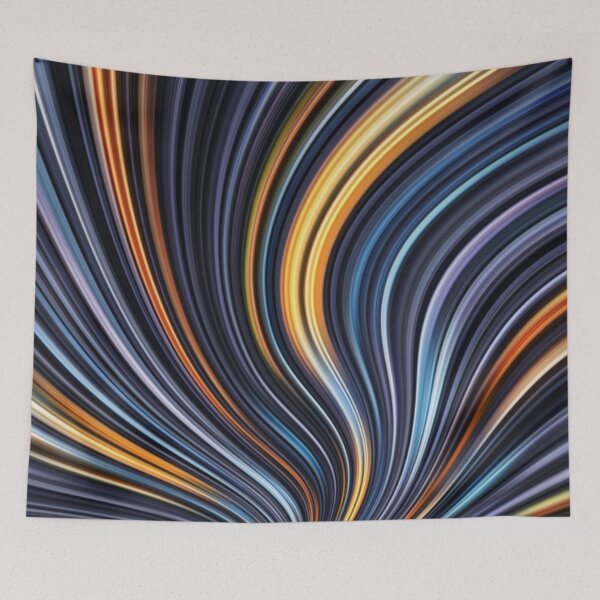 Item preview, Blueish Abstract  designed and sold by IshitaPoint.