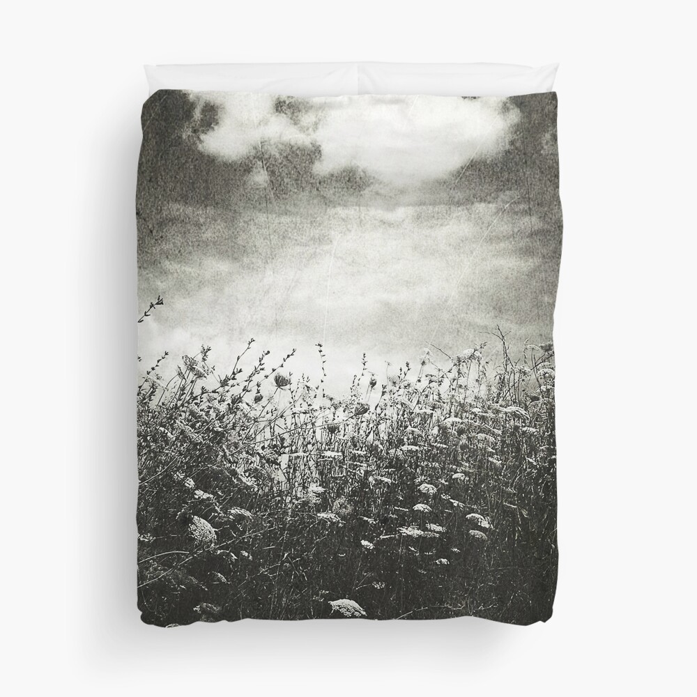 Counting Flowers Like They Were Stars Duvet Cover