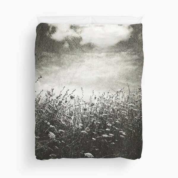 Counting Flowers Like They Were Stars Duvet Cover