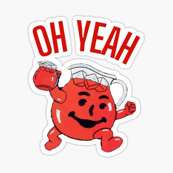 Koolaid Man Stickers for Sale | Redbubble
