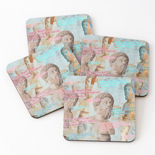 Item preview, Marcus Aurelius quote, philosophy designed and sold by Mauswohn.