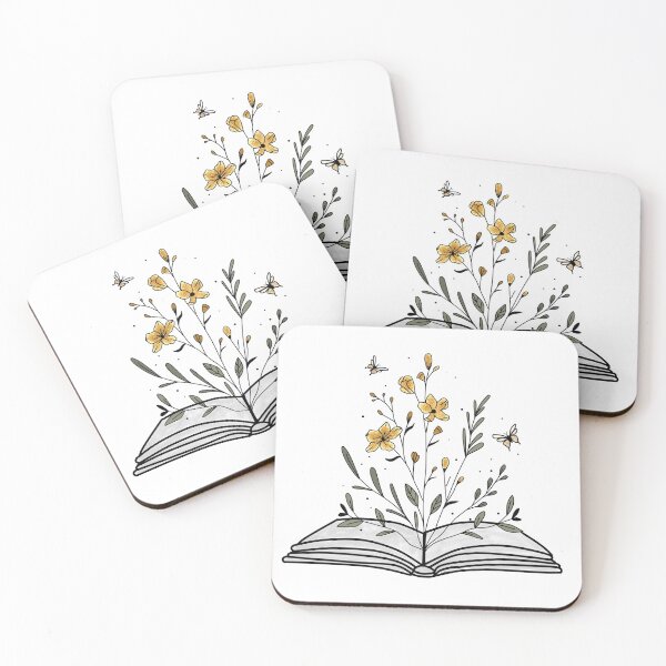 Artikelvorschau, Blumen, die aus Buch wachsen entworfen und verkauft von wild-bloom.