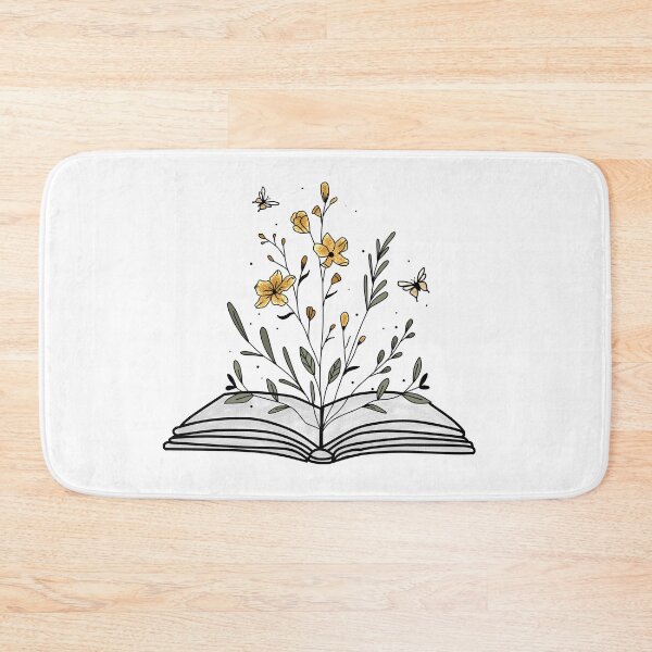 Item preview, Flowers growing from book designed and sold by wild-bloom.
