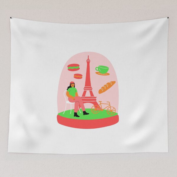 Item preview, Eiffel tower graphic design designed and sold by lelewal.