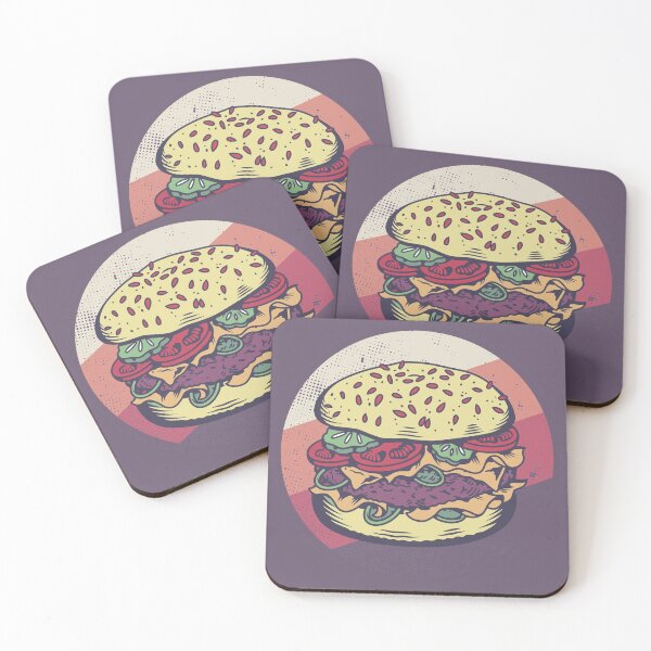 Item preview, The Big Burger Retro Vintage designed and sold by Udens.