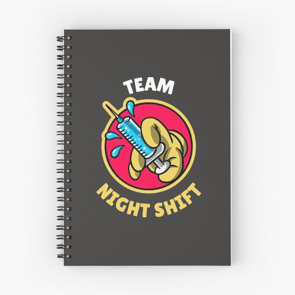 Item preview, Team Night Shift Nurse Covid 19 Vaccination  Vaccine  designed and sold by CharisCreatives.