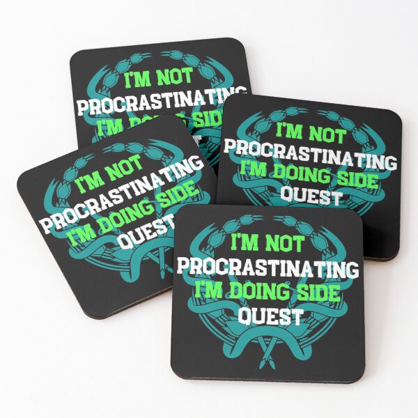 Item preview, I'm Not Procrastinating I'm Doing Side Quests designed and sold by Nemethadrian.