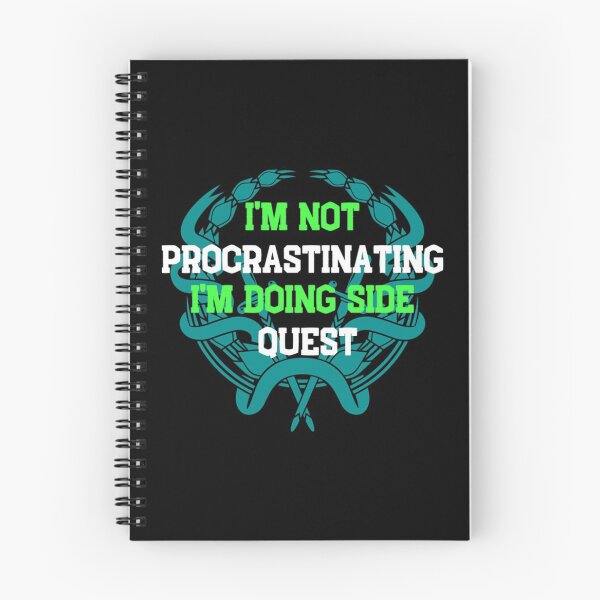 Item preview, I'm Not Procrastinating I'm Doing Side Quests designed and sold by Nemethadrian.