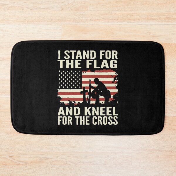 Item preview, I Stand for The Flag Kneel for The Cross designed and sold by BorderlineComb.