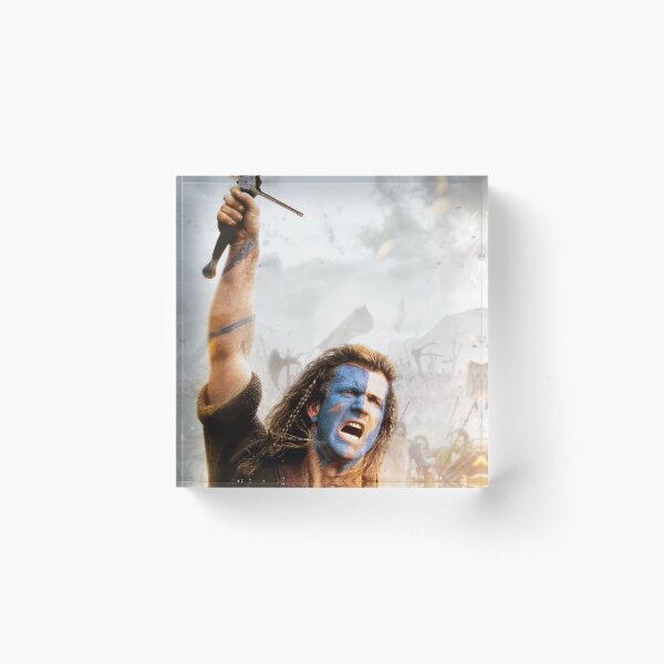 Braveheart Acrylic Block