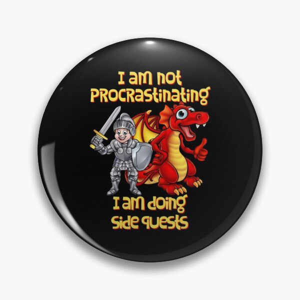 Item preview, I Am Not Procrastinating I Am Doing Side Quests designed and sold by Nemethadrian.