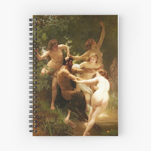 Item preview, Nymphs And Satyr By William Adolphe Bouguereau designed and sold by JDesigningMO.