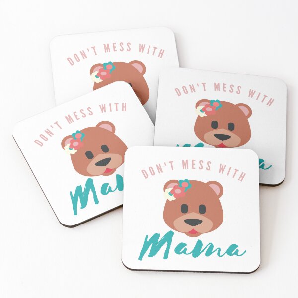 Item preview, Don't mess with mama bear - cute designed and sold by MotherOfBears.