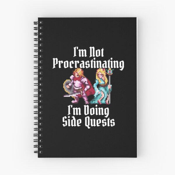 Item preview, I'm Not Procrastinating I'm Doing Side Quests 8 designed and sold by Nemethadrian.