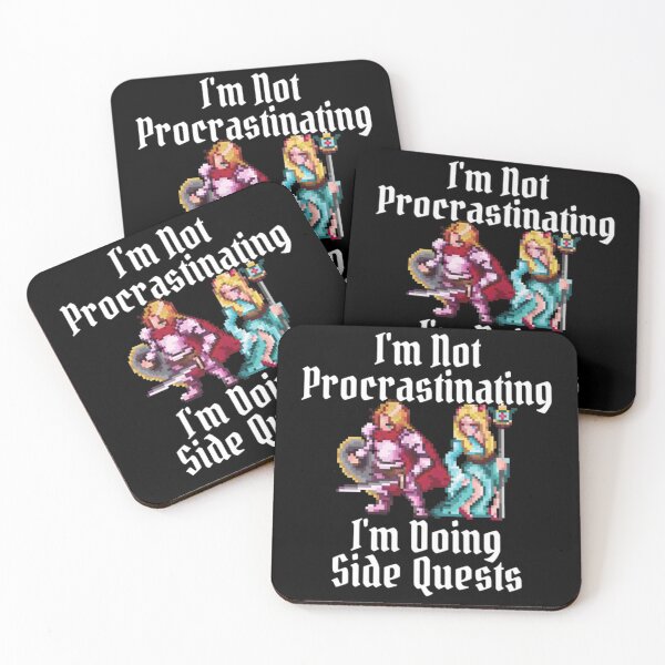 Item preview, I'm Not Procrastinating I'm Doing Side Quests 8 designed and sold by Nemethadrian.