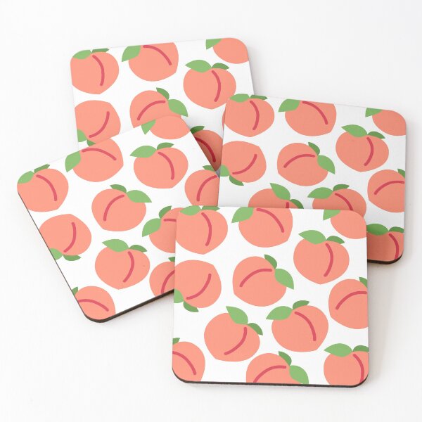 Item preview, Peachy Love-Cute Colorful Peach Pattern  designed and sold by Amovar.