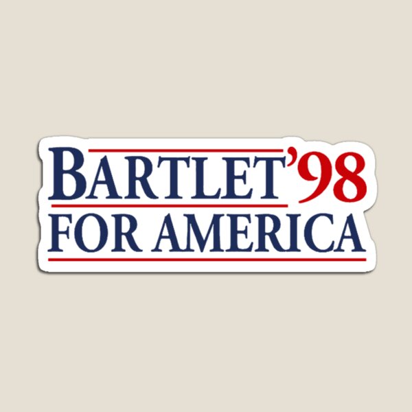 Artikel-Vorschau von West Wing Bartlet für Amerika 1998, designt und verkauft von TechnoNationSho.