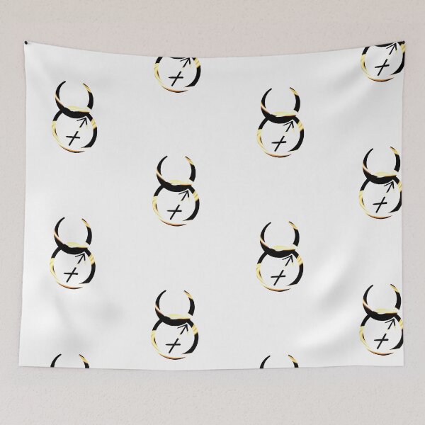 Item preview, Horned God Sagittarius Elemental White designed and sold by Daphstry.