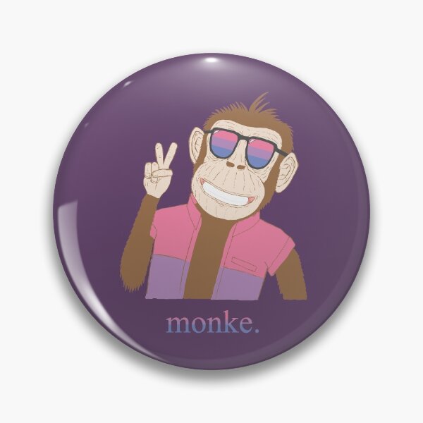Item preview, Bi Pride Monke designed and sold by Official-Monke.