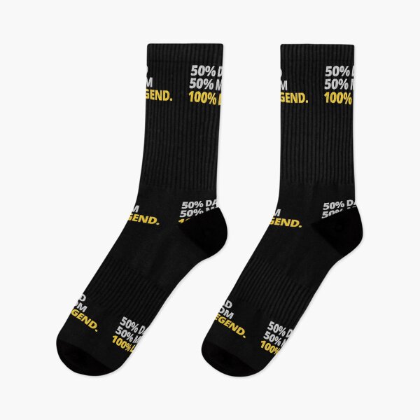 Item preview, 50 Percent Dad 50 Percent Mom 100 Percent Legend designed and sold by itsokaybyme.