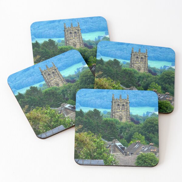 Item preview, Youlgrave Village and Church designed and sold by Alisonchambers2.