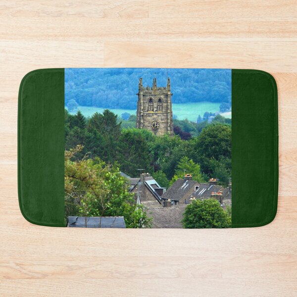 Item preview, Youlgrave Village and Church designed and sold by Alisonchambers2.