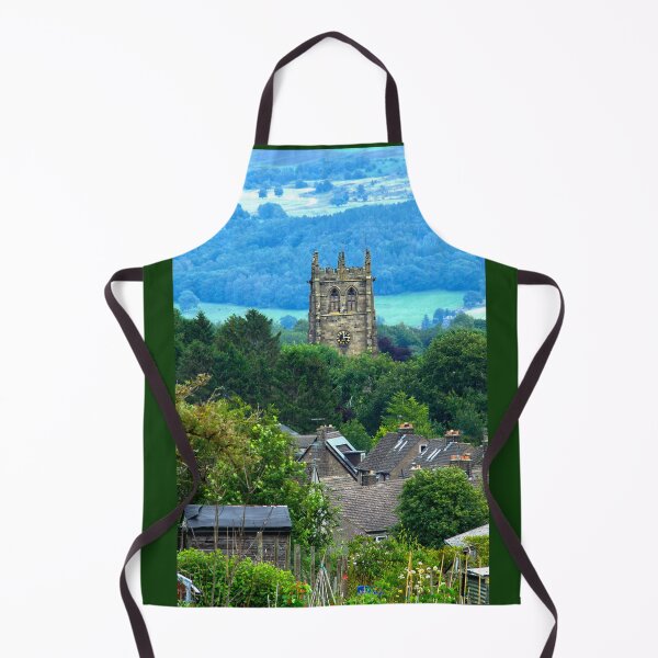 Item preview, Youlgrave Village and Church designed and sold by Alisonchambers2.
