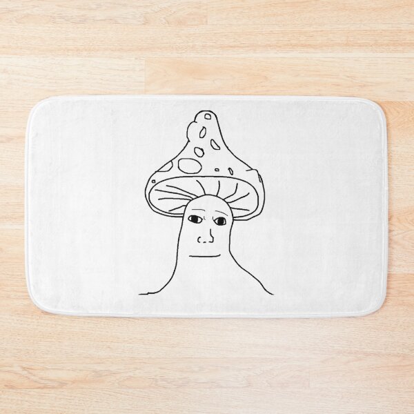 Item preview, Shroomjak, Mushroom Wojak, Mushroom Meme designed and sold by deanmicha.