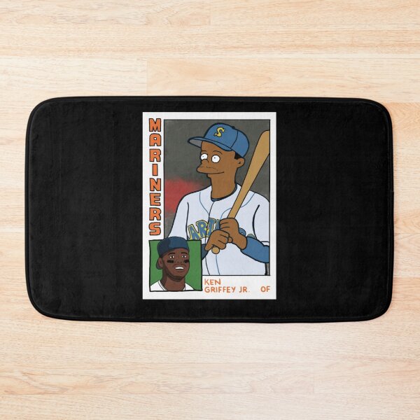 Item preview, Simpsons T-ShirtHomer at the Bat - Ken Griffey Jr. Simpsons Parody Baseball Card Tee designed and sold by deanmicha.