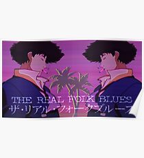 Echter Folk Blues Poster