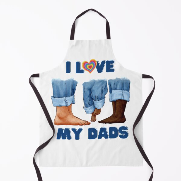 Item preview, I Love My Two Dads , Gay Pride Gift For New Dads and Interracial Couples designed and sold by AwakenedSoul.