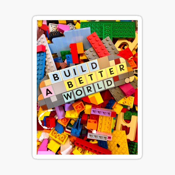 Item preview, Build a better world designed and sold by Julia Marshall Felix.