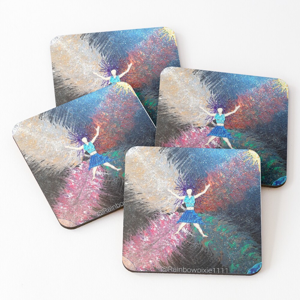 Item preview, Coasters (Set of 4) designed and sold by Rainbowpixie.