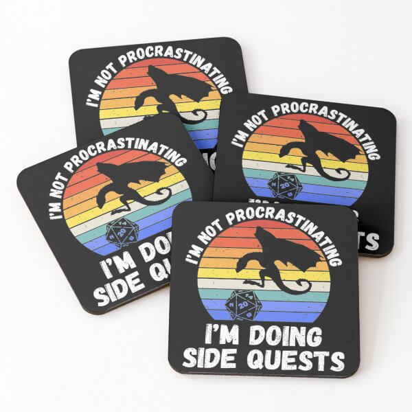 Item preview, I'm Not Procrastinating I'm Doing Side Quests II designed and sold by Nemethadrian.