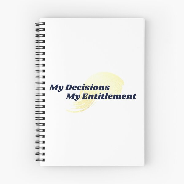 Item preview, My Decisions My Entitlement designed and sold by minynature.