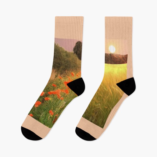Item preview, Sunset Poppies  designed and sold by Alisonchambers2.