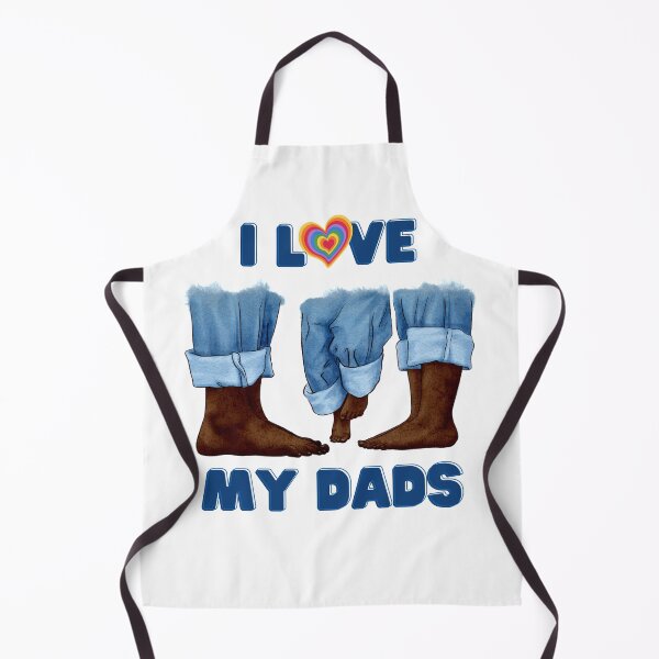 Item preview, I Love My Two Dads , Gay Pride Gift For New Black Dads designed and sold by AwakenedSoul.